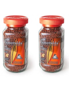 Кофе растворимый Cafe сублимированный Французская ваниль 2 шт по 100 г Esmeralda