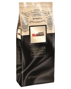 Кофе в зернах gourmet 1000 г Molinari