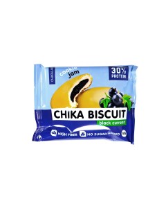 Печенье протеиновое Bombbar Chika Biscuit черная смородина 3 шт х 50 г Chikalab