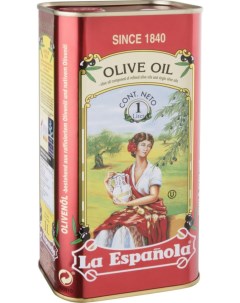 Масло оливковое рафинированное с добавлением оливкового нерафинированного 1 л La espanola