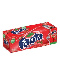 Газированный напиток Strawberry 12 шт по 0 355 л США Fanta