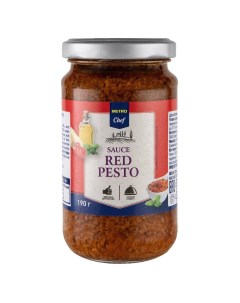 Соус Red Pesto томатный для вторых блюд 190 г Metro chef