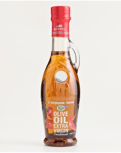 Оливковое масло Экстра Вирджин с перцем чили стеклянная бутылка Амфора 250 мл Korvel