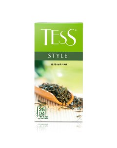 Чай зелёный Style 25 пакетиков Tess