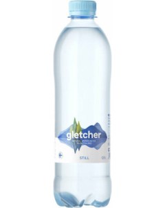 Вода природная питьевая Глетчер негазированная ПЭТ 0 5 л 12 штук Gletcher