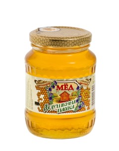 Мед цветочный натуральный 350 г Дедушкина пасека