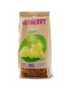 Изюм светлый 190 г Nutberry