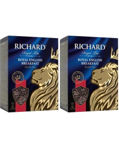 Чай черный Royal English Breakfast 2 упаковки по 180гр Richard