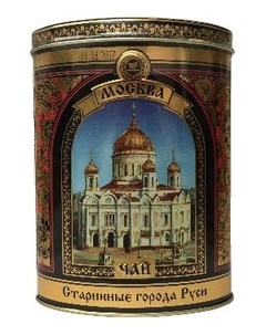 Чай черный Москва листовой 150 г Старинные города руси