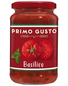 Соус томатный с базиликом 350г Греция Primo gusto