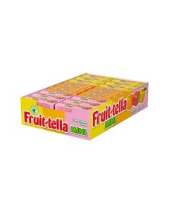 Жевательные конфеты Fruittella Mini Ассорти с фруктовым соком 11 г Fruit-tella