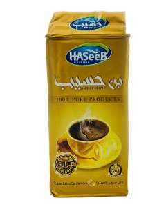Кофе Арабский молотый с кардамоном Super Extra Cardamon Хасиб 200гр Haseeb