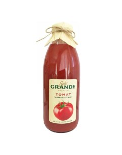 Сок томатный прямого отжима 0 75 л Soko grande