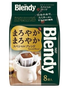 Кофе японский Blendy Special молотый дрип пакеты 8 штук 56 г Agf