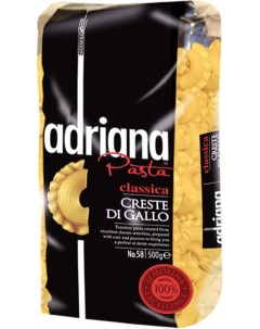 Макаронные изделия гребешки 500 г Adriana pasta