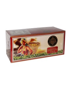 Чай черный индийский Darjeeling Дарджилинг 50 пакетиков по 2 грамма Mlesna