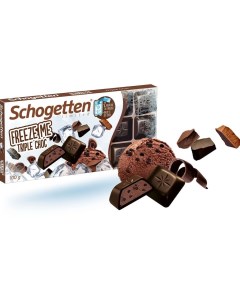 Шоколад Freeze me с тройным шоколадом 100 г Schogetten