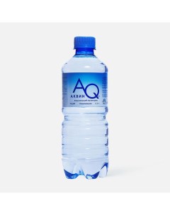 Вода питьевая природная газированная 0 5 л Aqueen