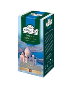 Чай черный Indian Assam Tea индийский ассам в пакетиках 2 г х 25 шт Ahmad tea