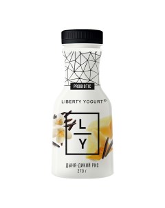 Йогурт питьевой дыня дикий рис 2 270 г Liberty yogurt