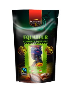 Растворимый кофе Equateur 200 г Plantation