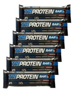 Протеиновый батончик TRI Protein bar Шоколад 6х50г Ironman