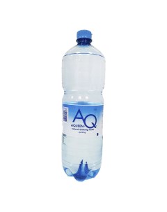 Вода природная газированная питьевая 1 5 л Aq аквин