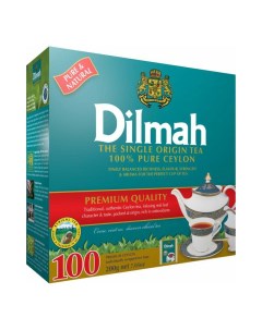 Чай черный Английский завтрак в пакетиках 2 г х 100 шт Dilmah