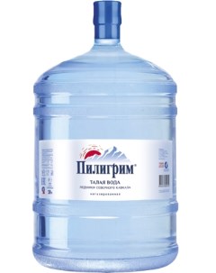 Вода питьевая негазированная 19 л Пилигрим
