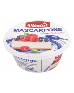 Творожный сыр Маскарпоне 80 250 г Vitalat