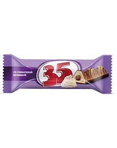 Шоколадные конфеты 35 со сливочной начинкой 200 г Nobrand