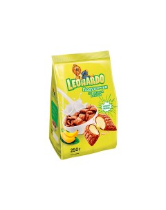 Готовый завтрак Подушечки со вкусом банана 250 г Leonardo