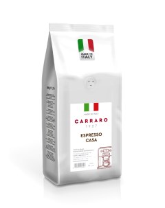 Кофе в зернах Caffe Espresso Casa 1000 г Carraro