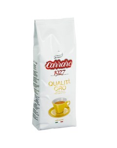 Кофе в зернах Qualita Oro арабика робуста 500 г Carraro