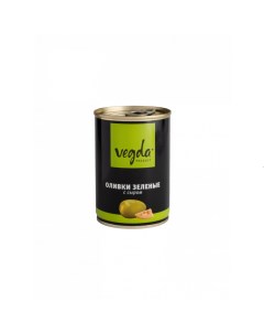 Оливки зеленые product с сыром жестяная банка Vegda