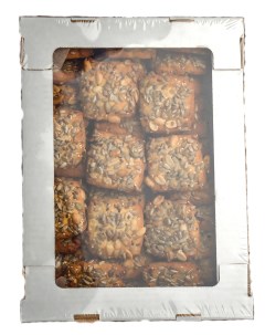 Печенье песочное Зерновое с орехами и семечками 1 5 кг Nobrand