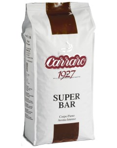 Кофе в зернах Super Bar 1 кг Carraro