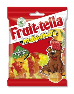 Жевательный мармелад Fruittella Медвежата 30 шт по 70г Fruit-tella