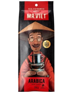 Кофе Mr Viet Arabica натуральный жареный молотый 250 гр Mr. viet