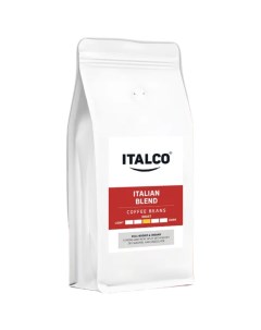 Кофе натуральный Italian blend зерновой жареный 1 кг Italco
