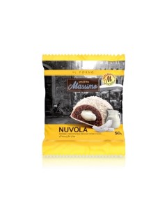 Печенье Nuvola сдобное с кокосом 50 г Maestro massimo