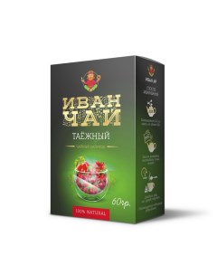 Чайный напиток травяной Иван чай Таежный 60 г Иван-да