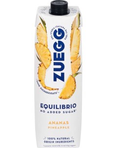 Напиток сокосодержащий без сахара ананасовый 1 л Zuegg
