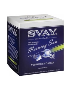 Чай зеленый китайский morning sun 20 пакетиков Svay
