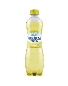 Напиток со вкусом лимона и лайма среднегазированный 500 мл Липецкая росинка