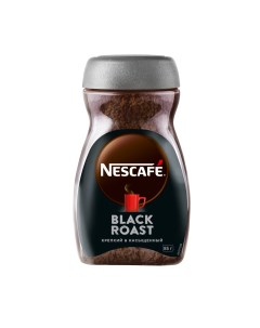 Кофе Black Roast растворимый 85 г Nescafe