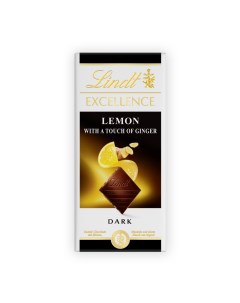 Шоколад экселленс лимон и имбирь темный 100 г Lindt