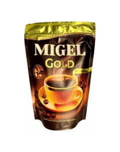 Кофе Gold натуральный растворимый сублимированный 150 г Migel