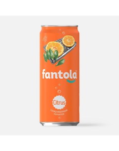 Напиток Citrus безалкогольный газированный в банке 330 мл Fantola