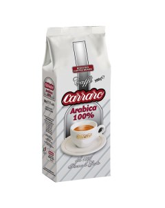 Кофе в зернах Puro Arabica арабика 500 г Carraro